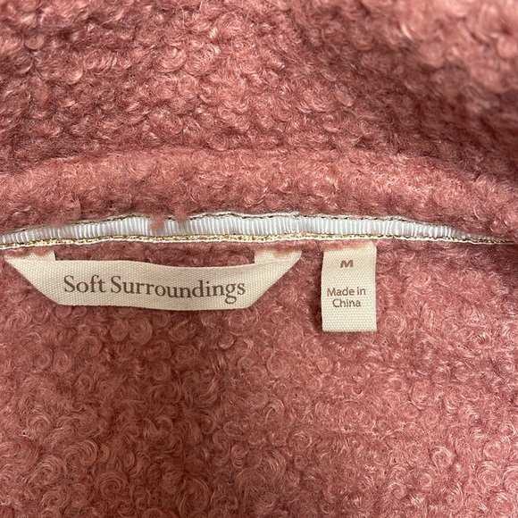 Soft Surroundings Jacket Size Medium in a Mauve/pink color! Perfect condition! - Picture 6 of 6